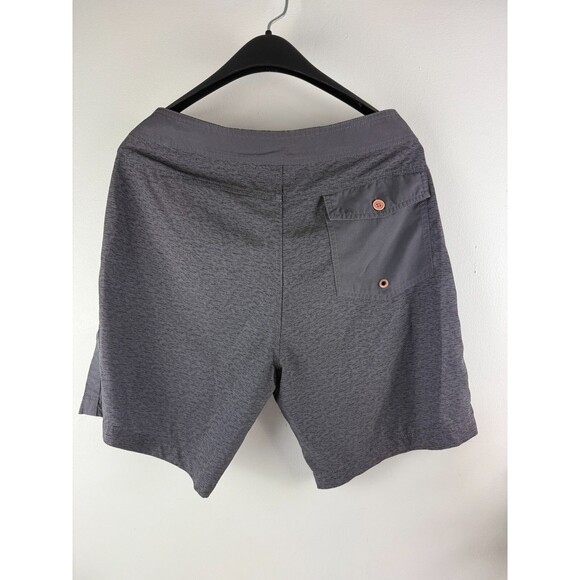 DenimLab men's beach shorts gray, pink, relaxed fit Hook & Loop, Walk size M - Picture 10 of 16